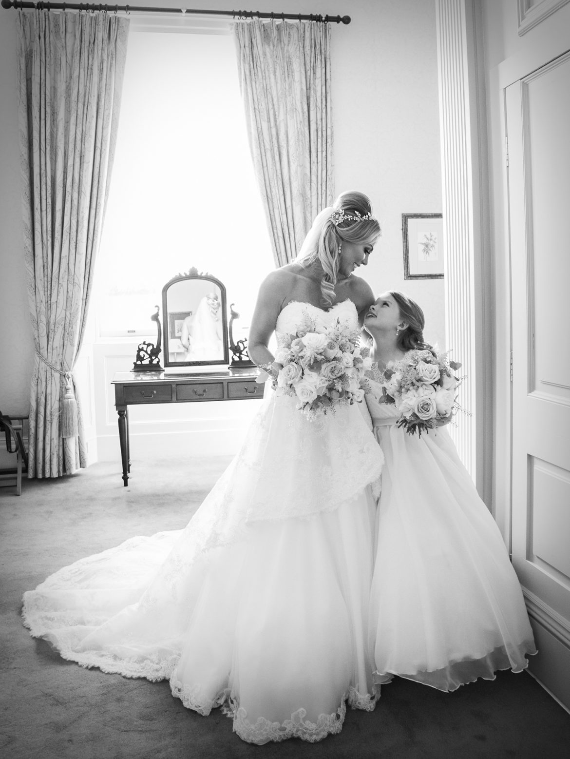 Jane and Marks glamorous and grand Wynyard Hall wedding