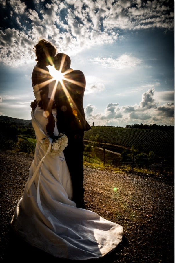 Claudia and Naveen wed in Tuscany