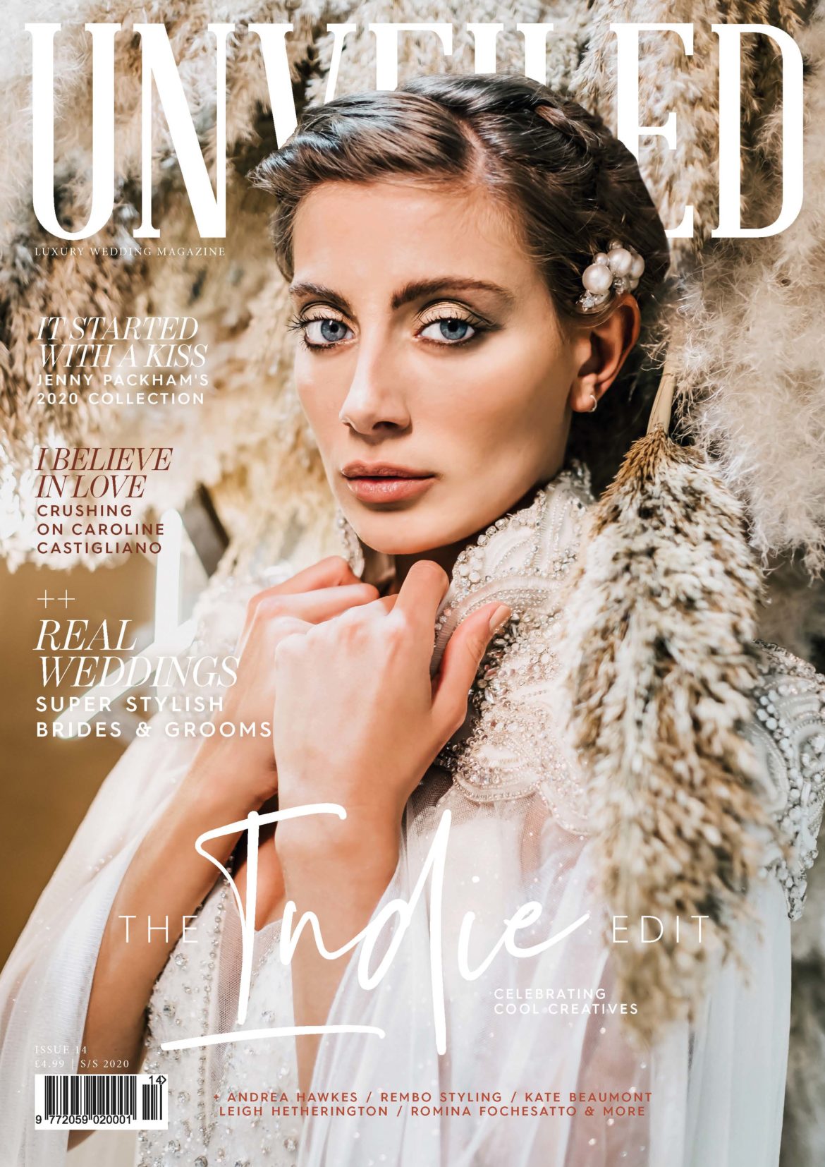 Caroline Castigliano featured in Unveiled Magazine