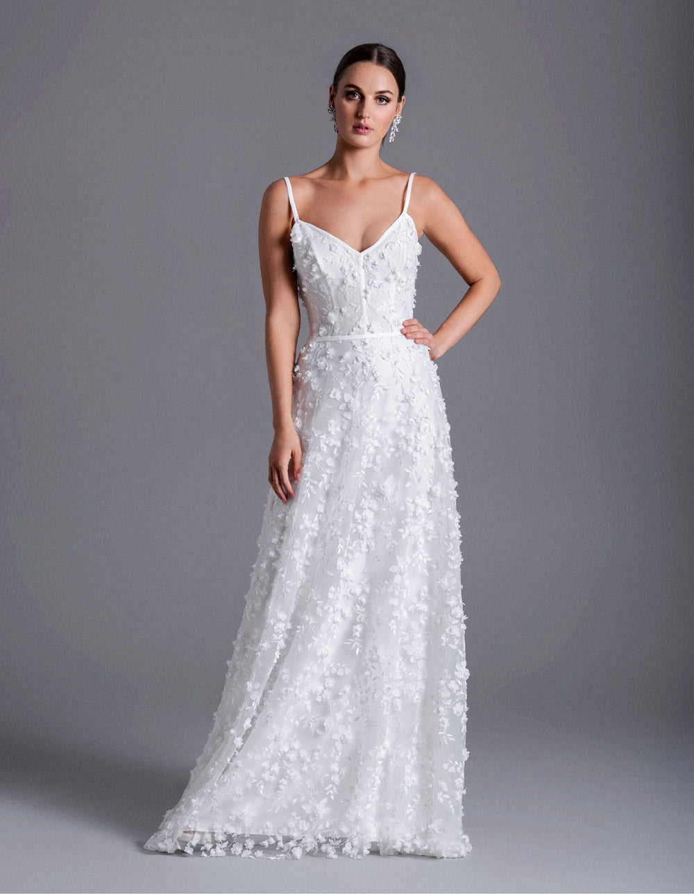 Chloe Designer Wedding Dress from Caroline Castigliano