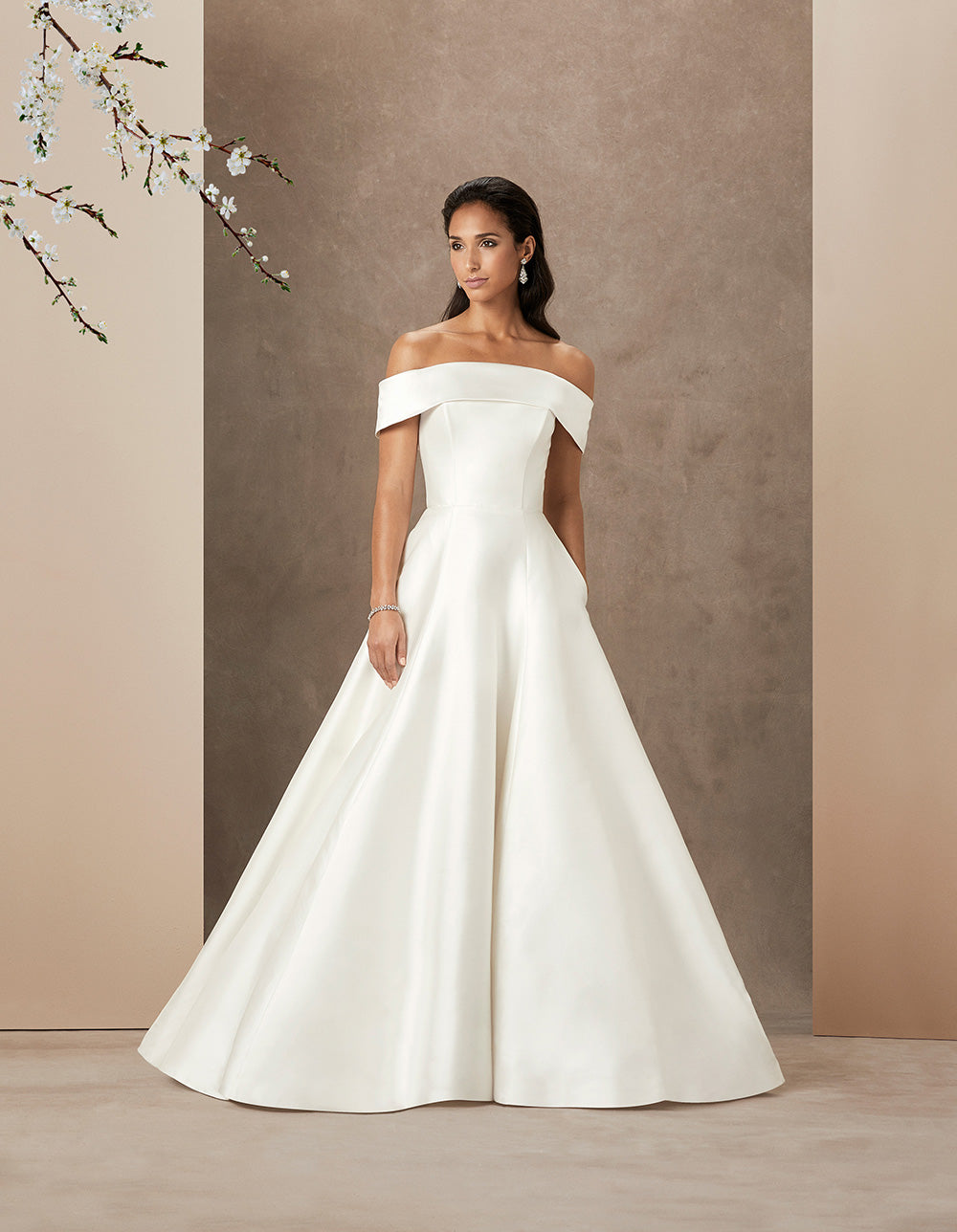 white christmas dresses Claret Designer Wedding Dress from Caroline Castigliano