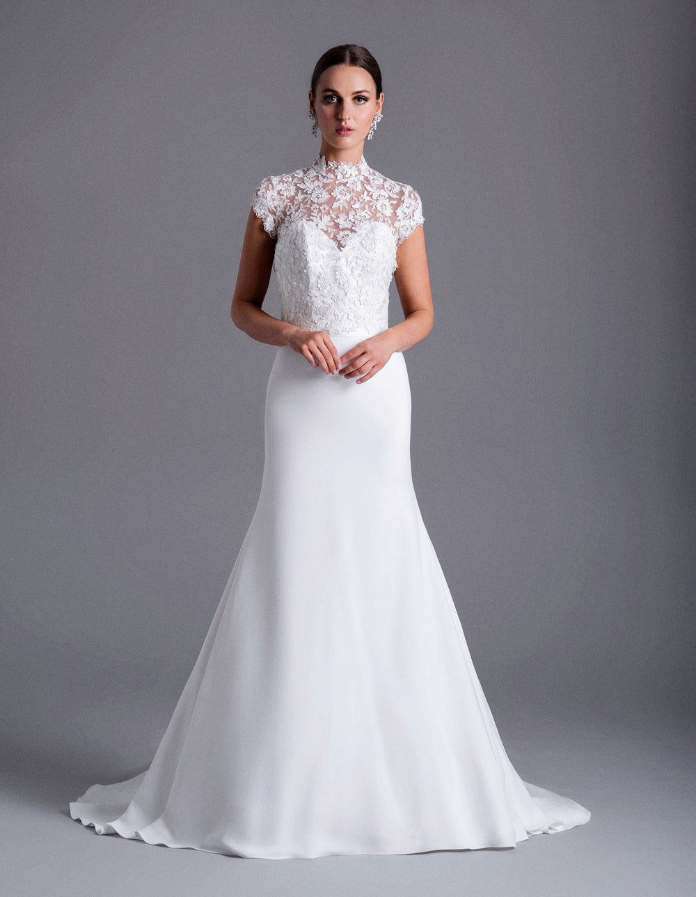 Jennifer Shrug Designer Wedding Dress from Caroline Castigliano | Caroline  Castigliano