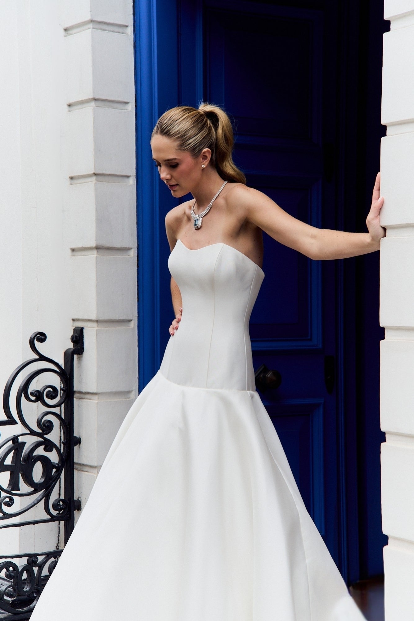 Gardenia Bloom - Mikado A-Line Wedding Dress