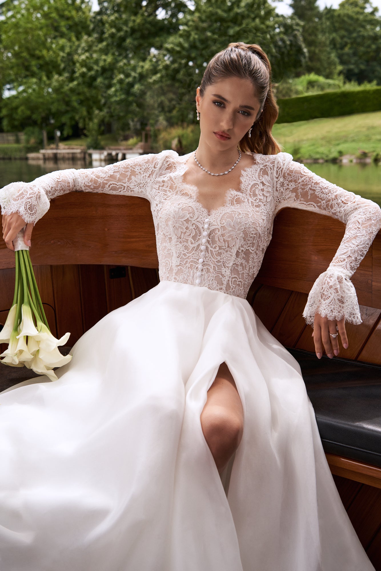 MISTY Designer Wedding Gown by Caroline Castigliano