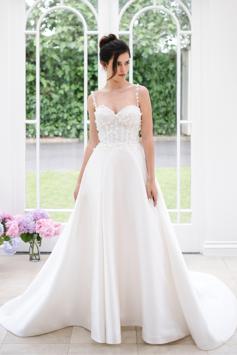 wedding dress designer caroline castigliano LIZETTE Designer Wedding Gown by Caroline Castigliano