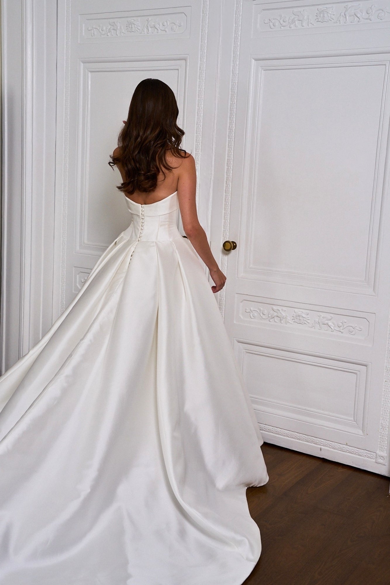 Hyacinth Glow - Mikado Ballgown Wedding Dress