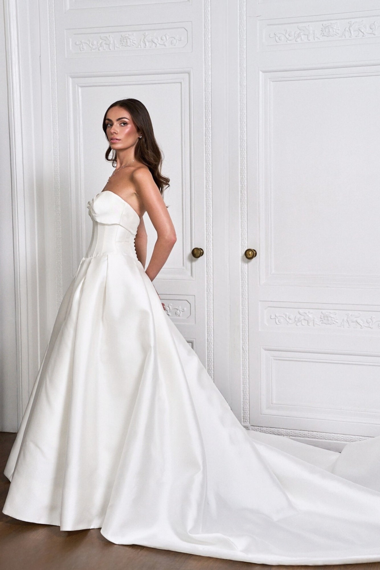 Hyacinth Glow - Mikado Ballgown Wedding Dress
