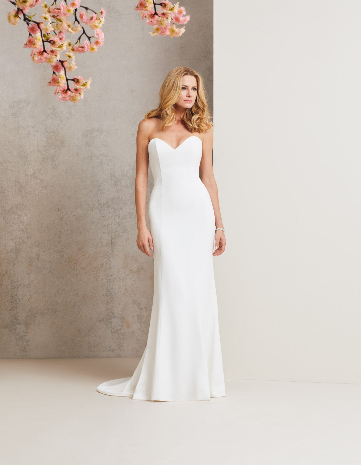 side slit satin a line cami dress Satin Bias Slip Dress with Slit – Sadie's Shop main image 0