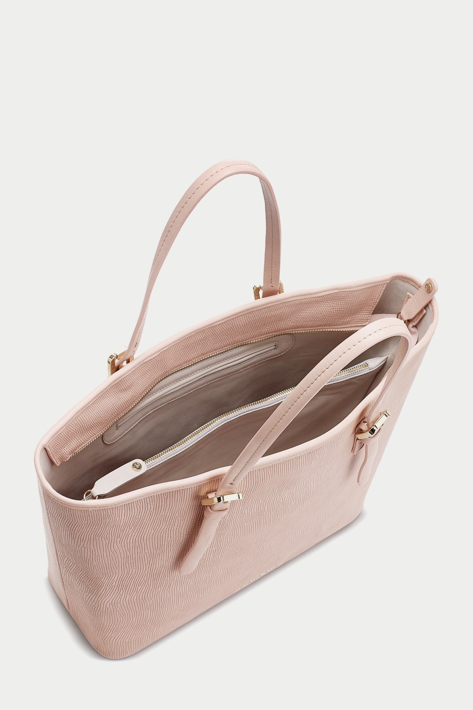 Kennedy CRYSTAL PINK Leather tote bag