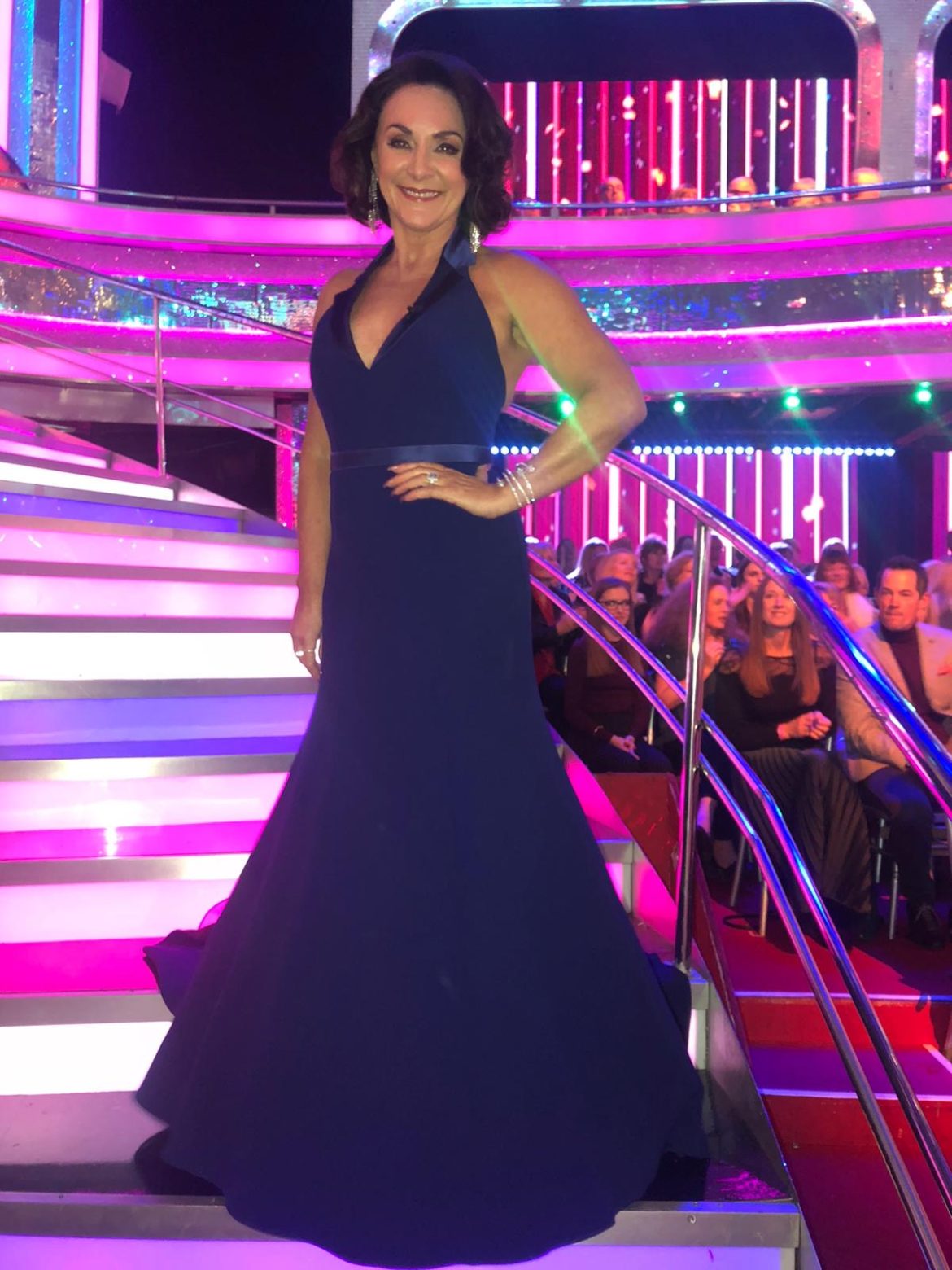 Shirley Ballas stuns in bespoke Castigliano