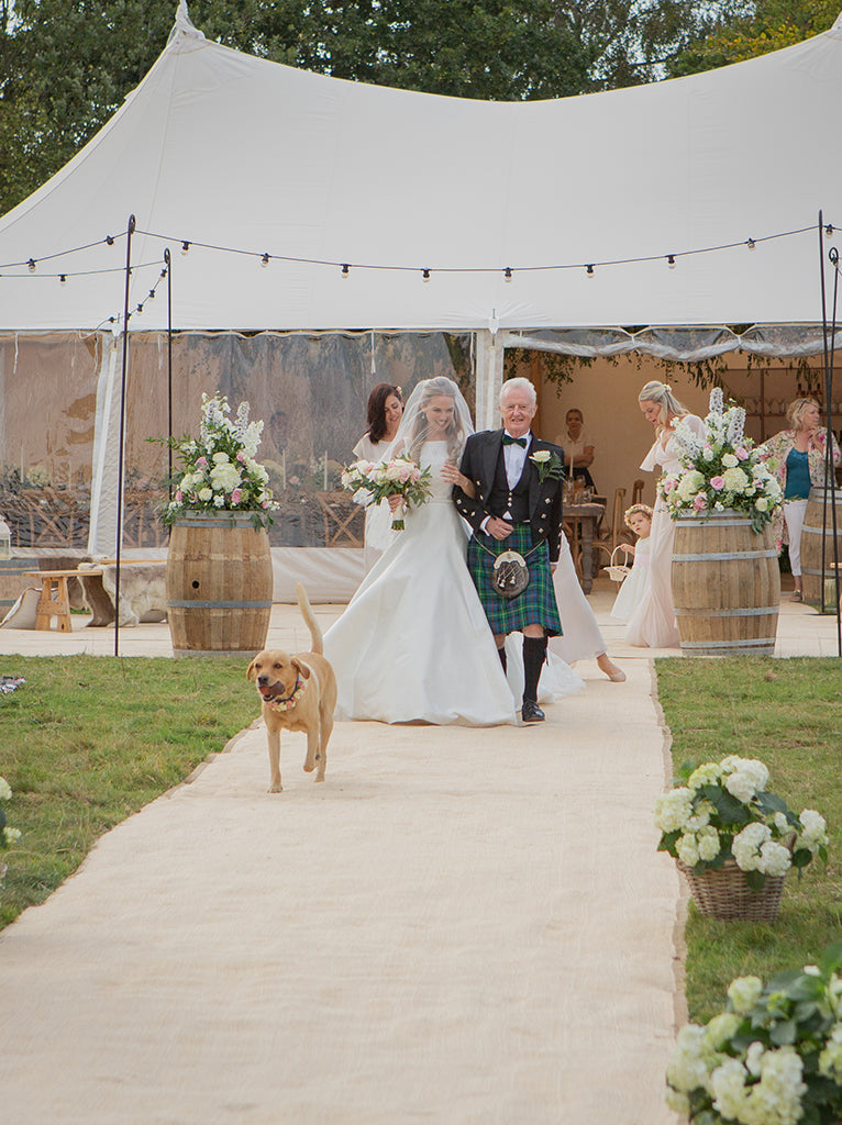 Alex and Will’s Socially-Distanced English Country Home Wedding