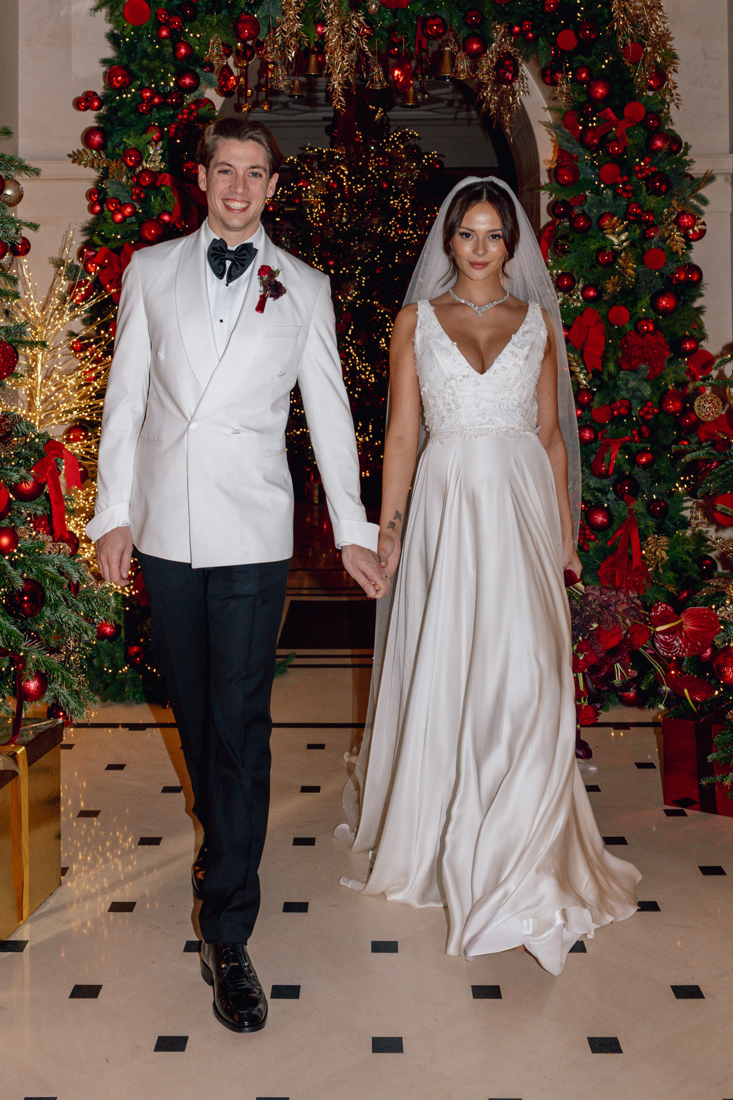 Q&A with REAL BRIDE Alice Vanderpump & entrepreneur Sam Vanderpump  celebrated their marriage with an intimate winter wedding in London, at the iconic The Lanesborough,
