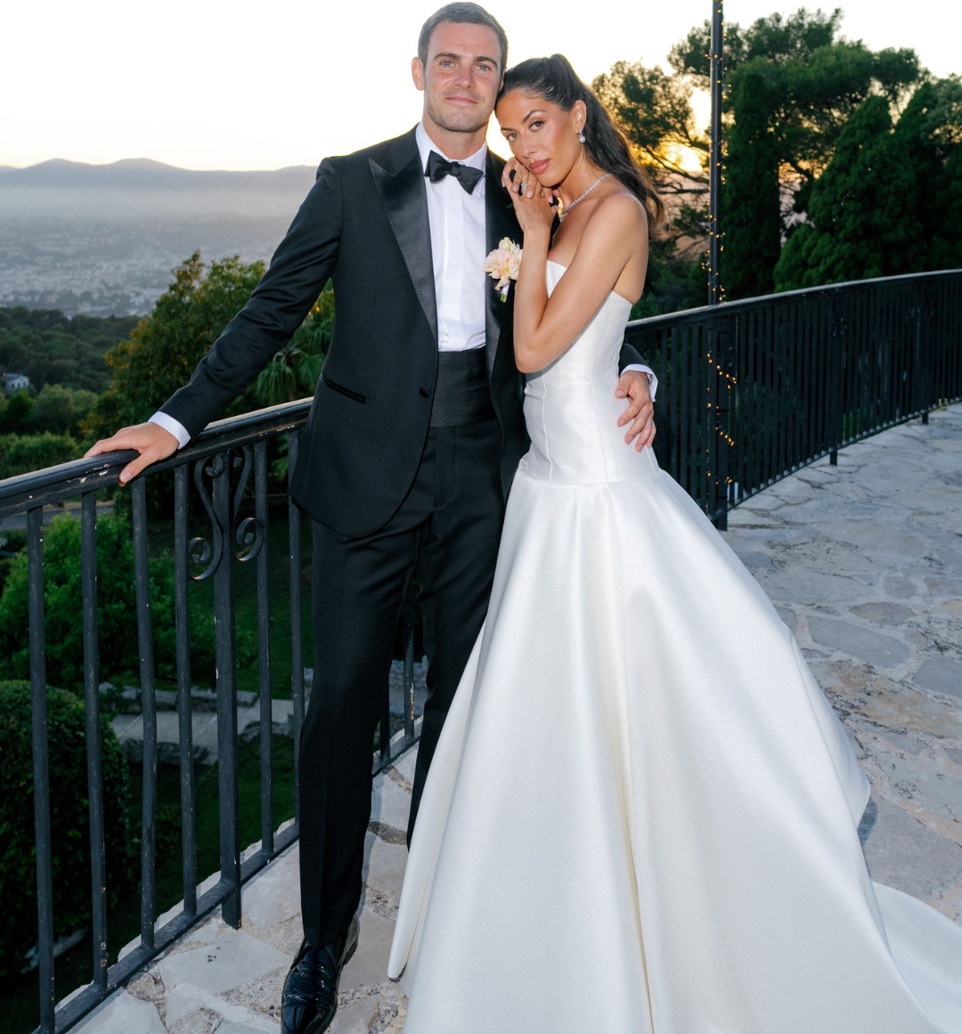Footballer Dion Conroy & Celine Klein Celebrate Their Timeless Summer Wedding at Domaine du Mont Leuze, South of France