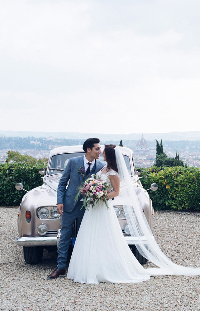 Karina & Gareth’s romantic Tuscan destination wedding