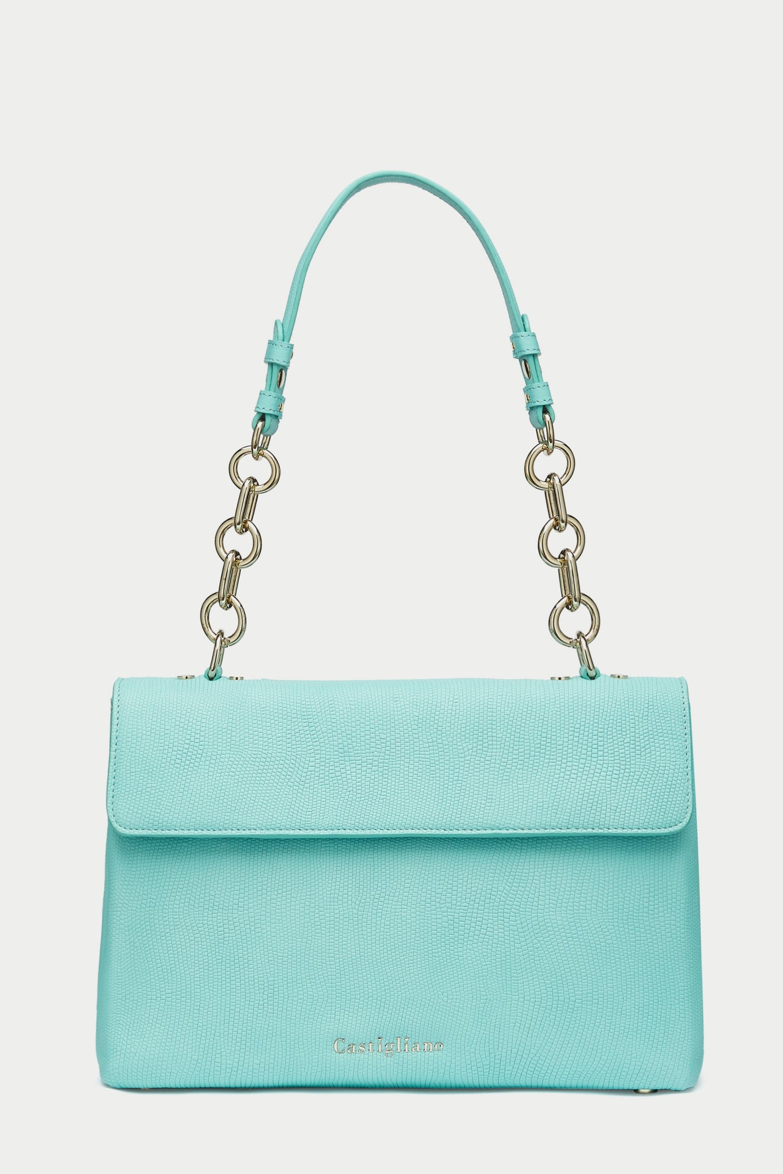 Briella BLUE LUCE Leather Handbag