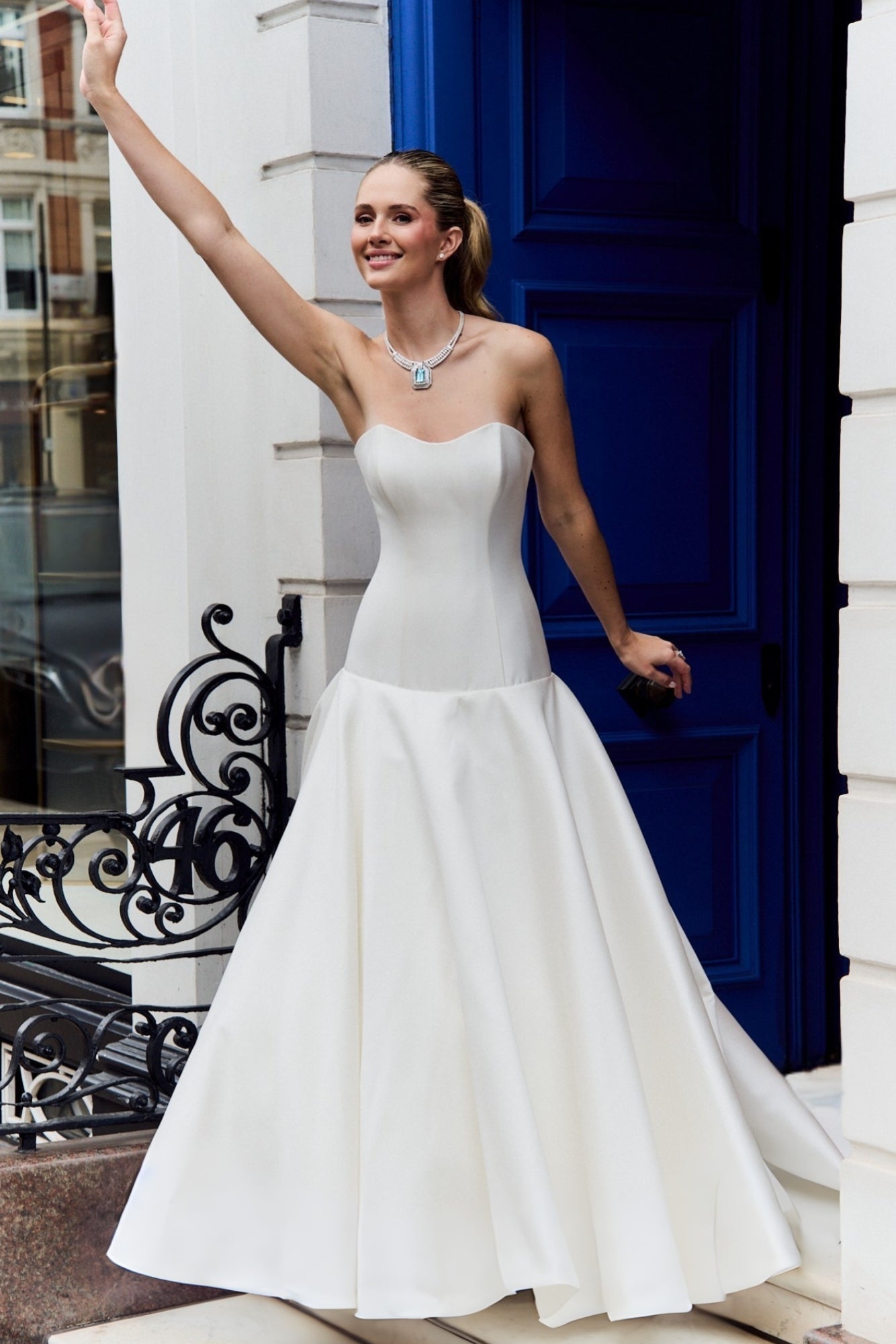 Gardenia Bloom - Mikado A-Line Wedding Dress