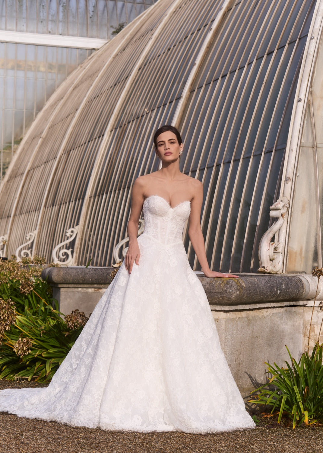 It’s A Love Story - French Lace A-Line Wedding Dress
