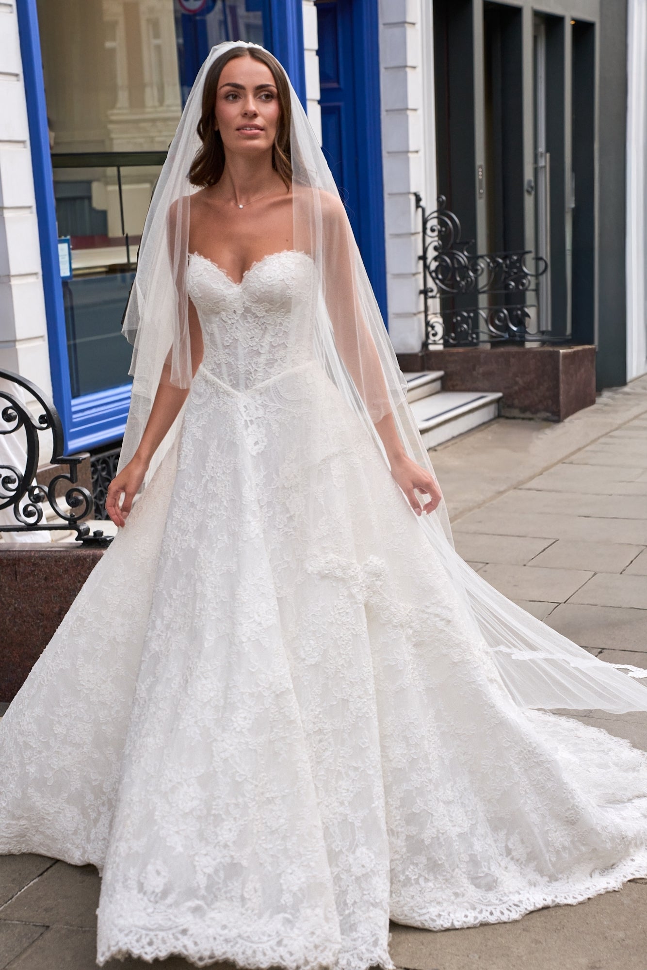 It’s A Love Story - French Lace A-Line Wedding Dress