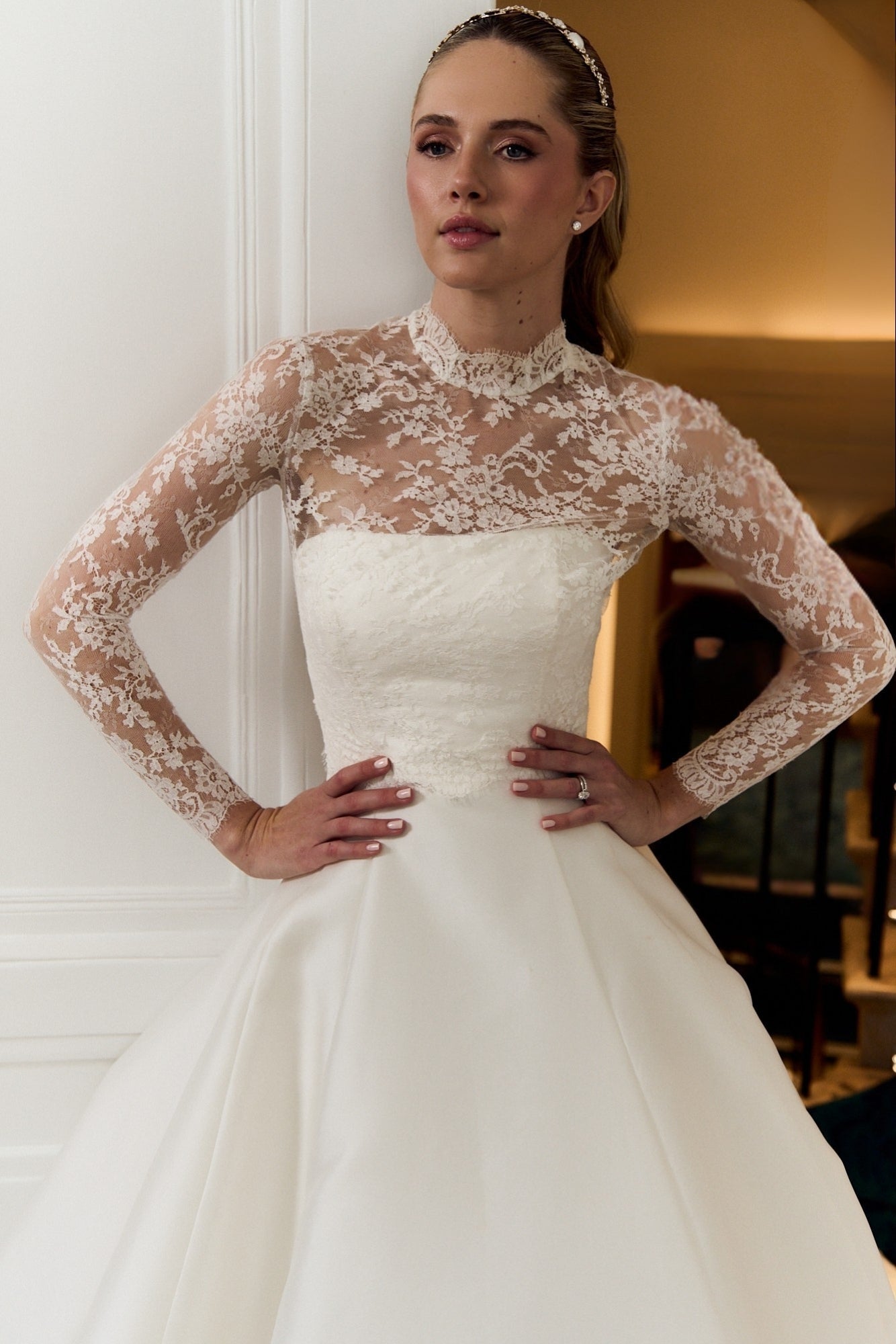 Marigold Muse: Mikado A-Line Wedding Dress