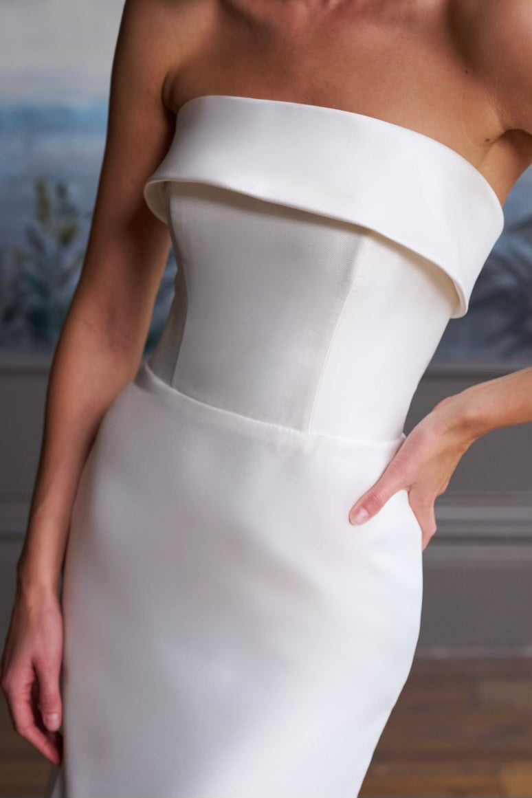 Midnight Peony Satin Detachable Cuff