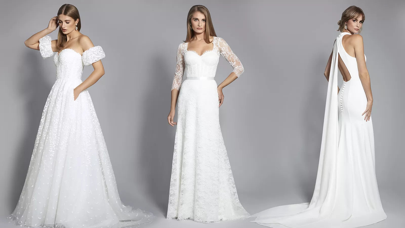Effortless understated glamour, stunning silhouettes and exquisite laces