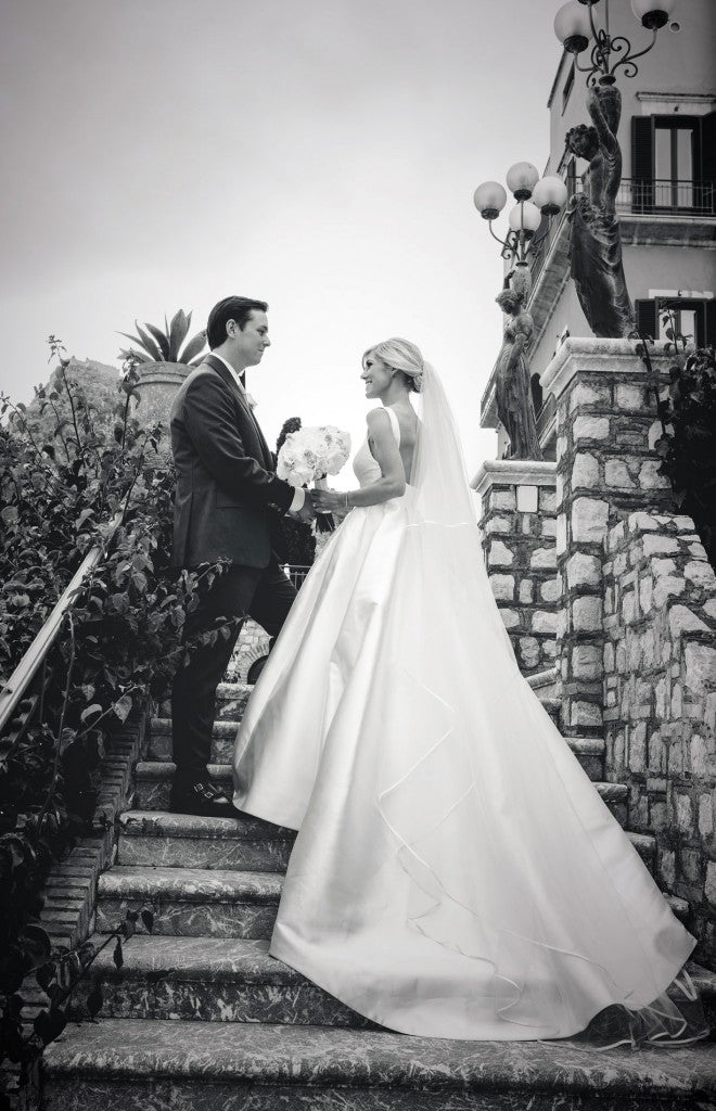 Castigliano bride Naomi Always designer wedding dresses by Caroline Castigliano