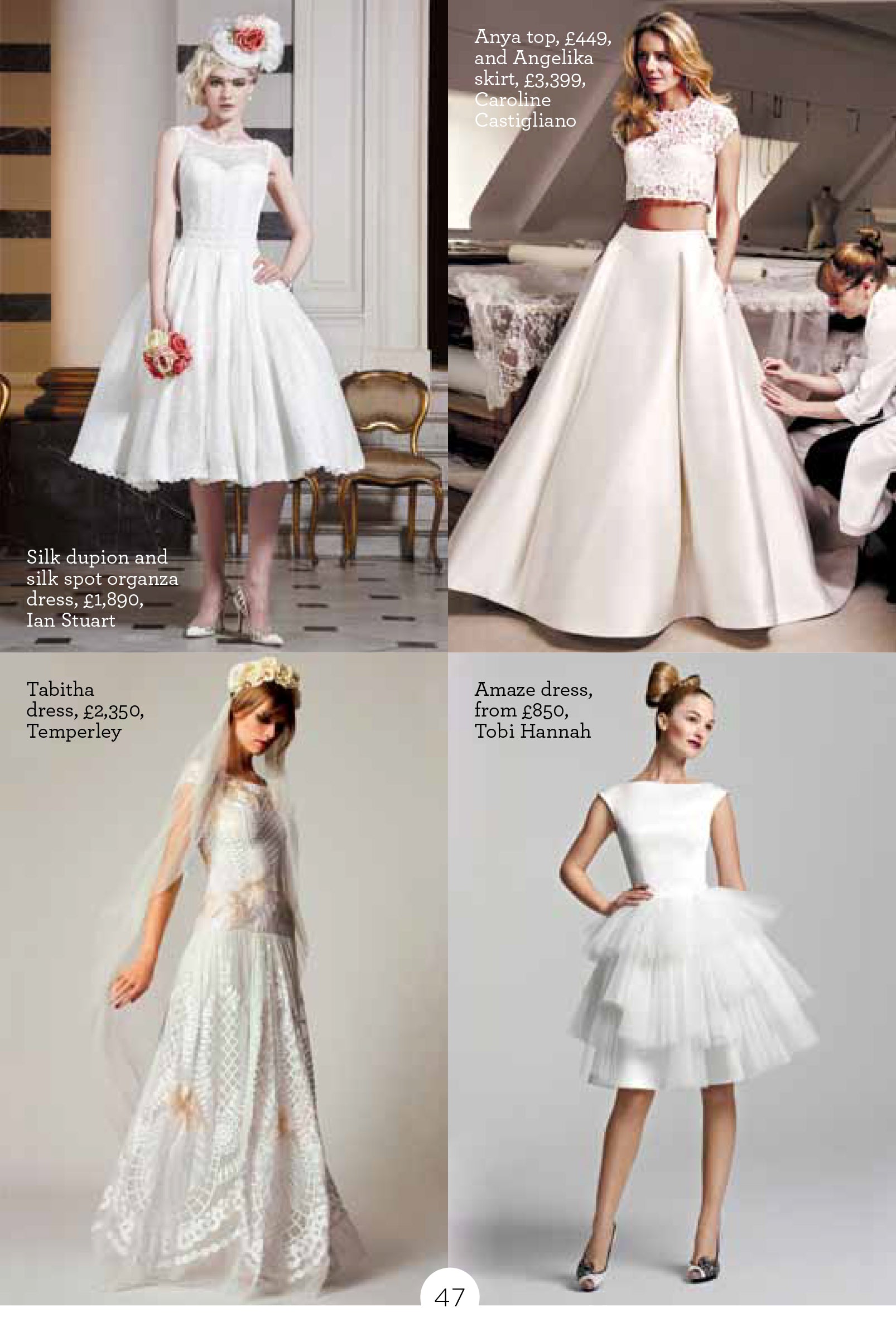 Wedding Venues Anya Angelika designer wedding dresses by Caroline Castigliano