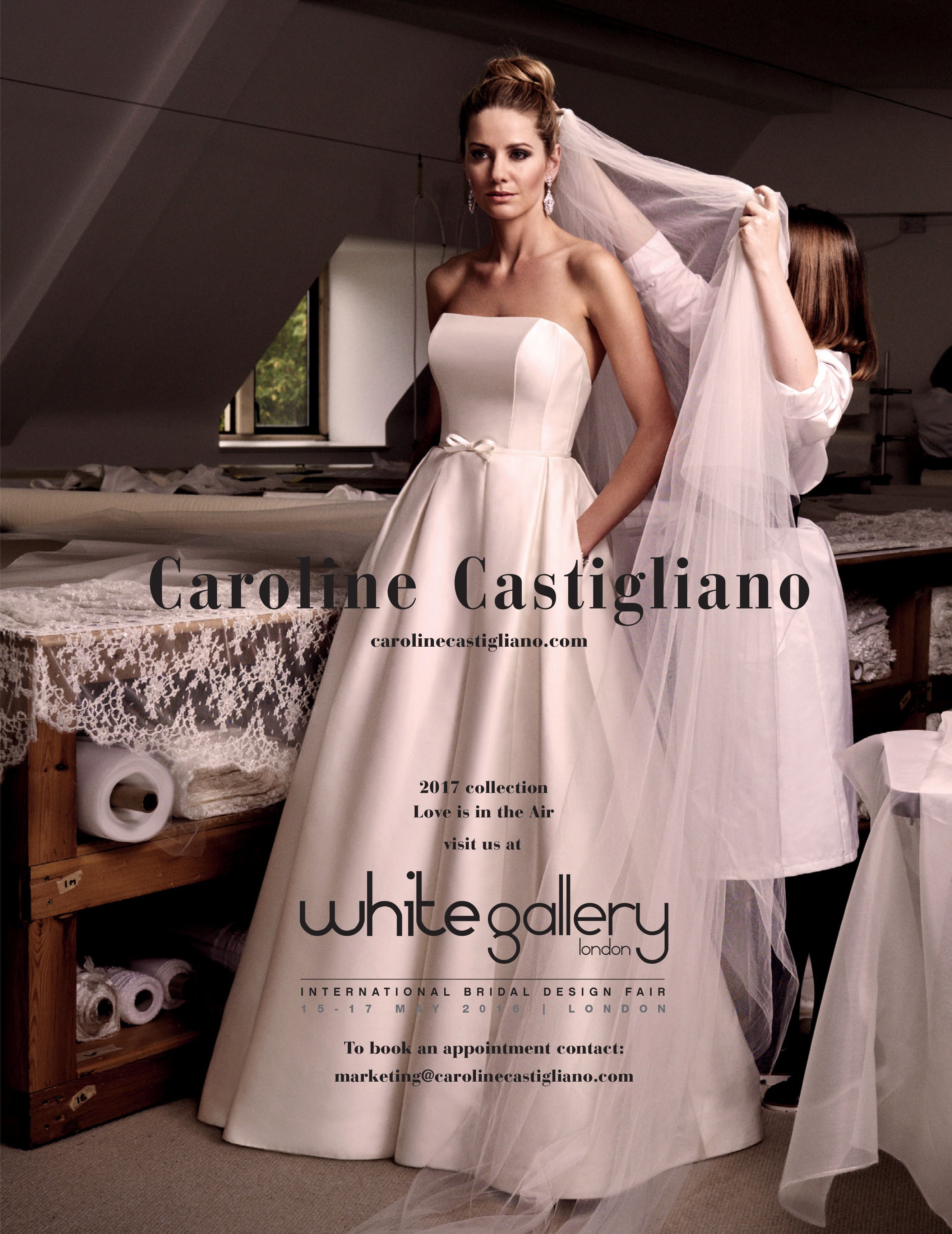 BRIDAL BUYER 2 designer wedding dresses by Caroline Castigliano