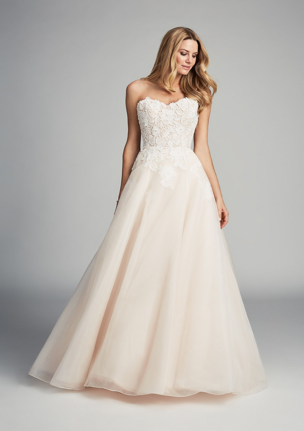 Anniversary designer wedding dress by Caroline Castigliano