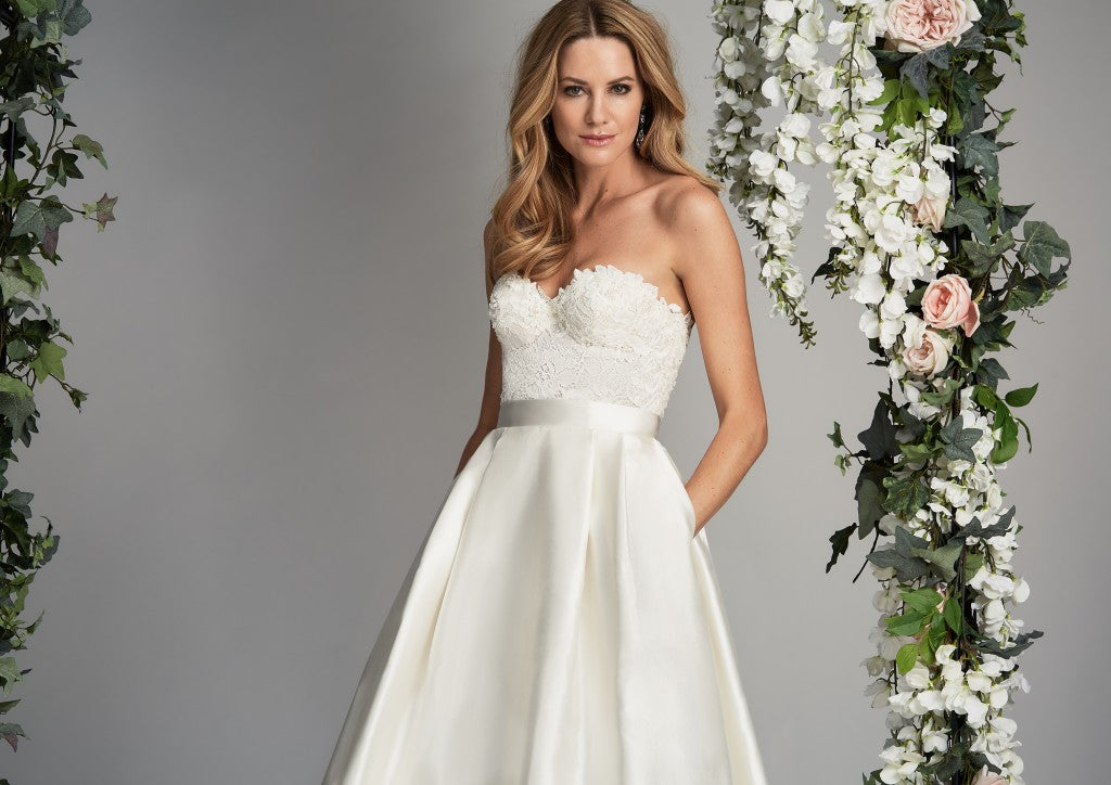 Everlasting designer wedding dress by Caroline Castigliano