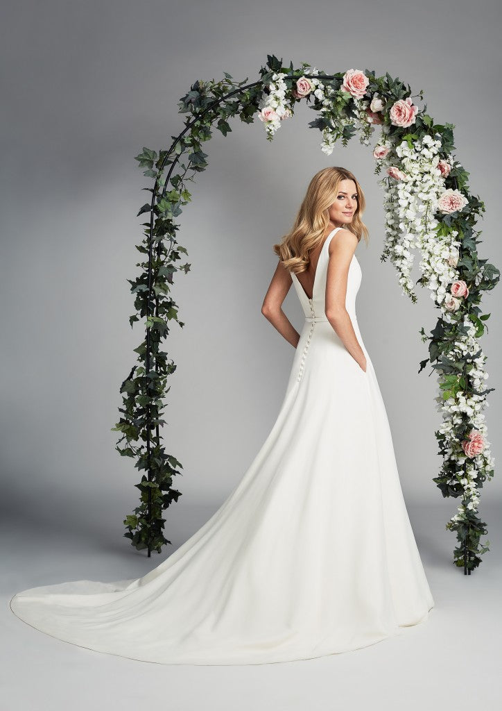 Lyla designer wedding gown by Caroline Castigliano