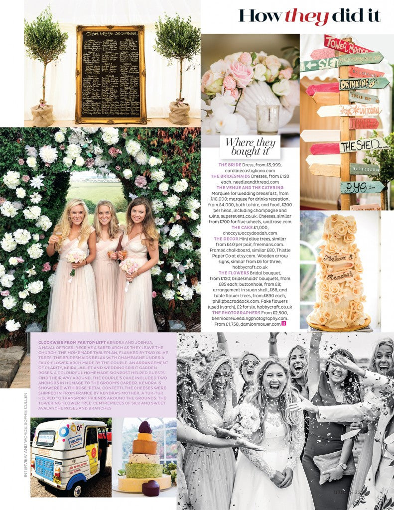 Brides Magazine | Caroline Castigliano