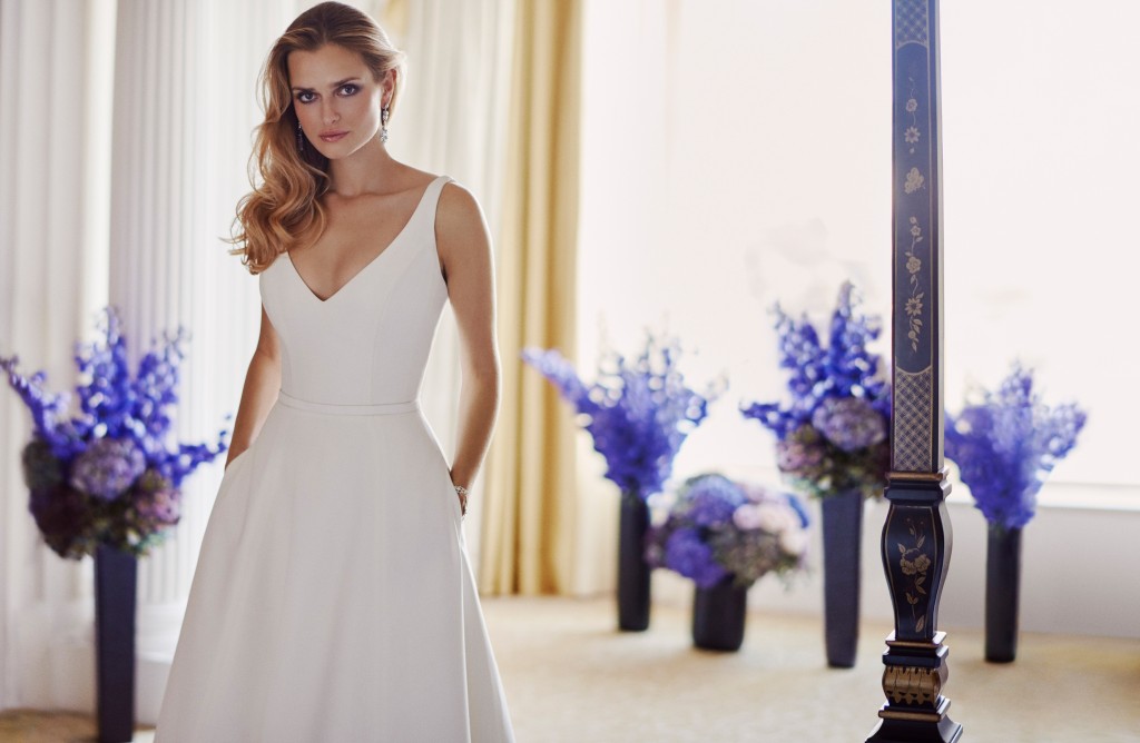 Lyla designer wedding gowns by Caroline Castigliano