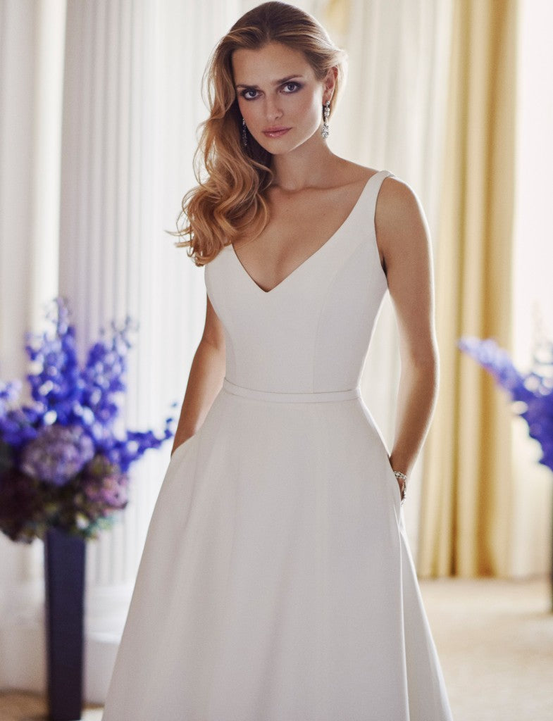 Lyla designer wedding dress by Caroline Castigliano