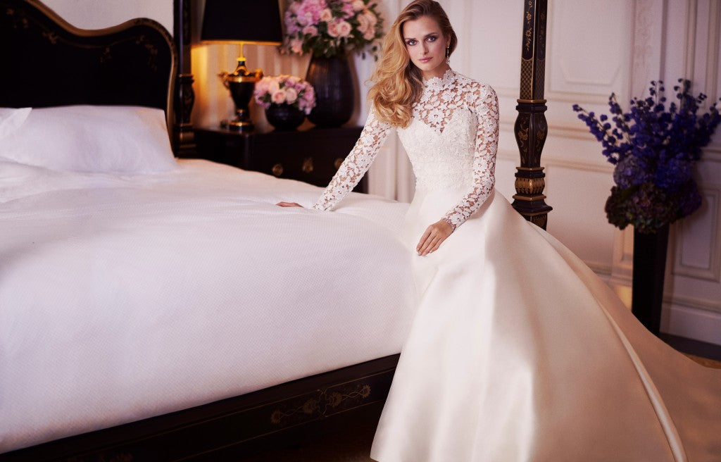 Tranquility designer wedding gowns by Caroline Castigliano