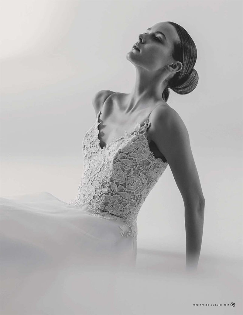 Tertia designer wedding gowns by Caroline Castigliano