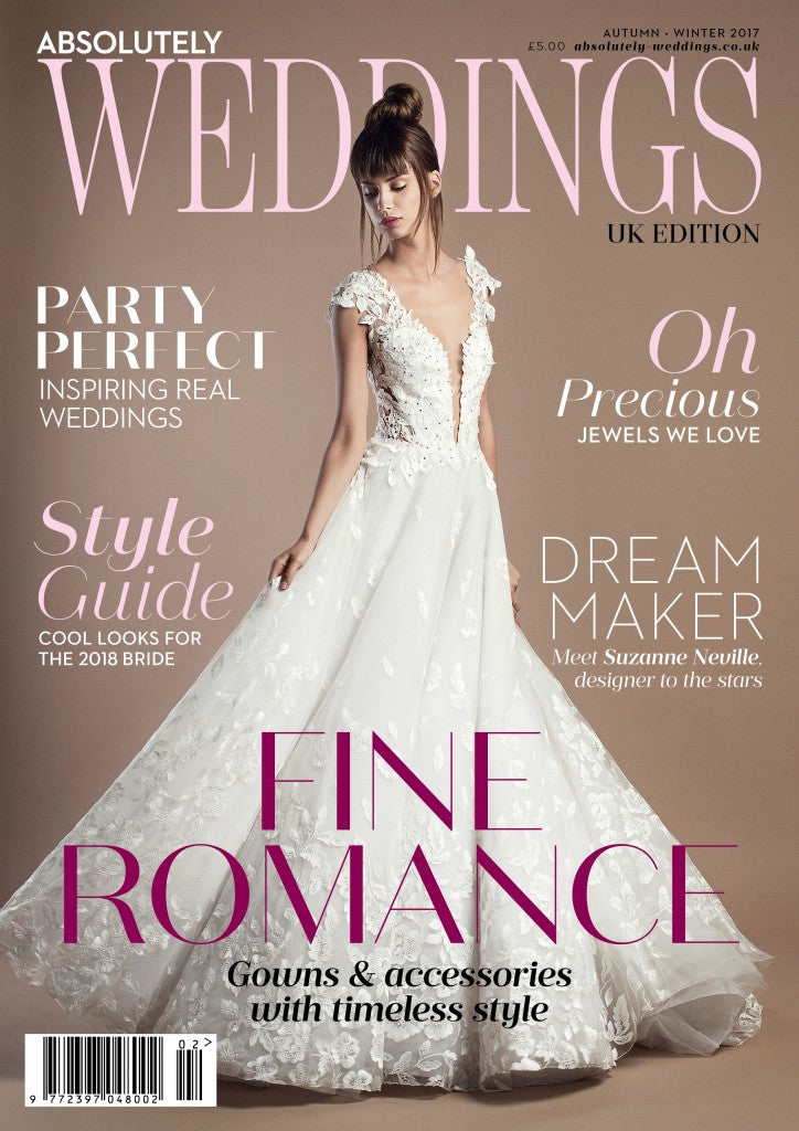 Caroline Castigliano designer wedding dress