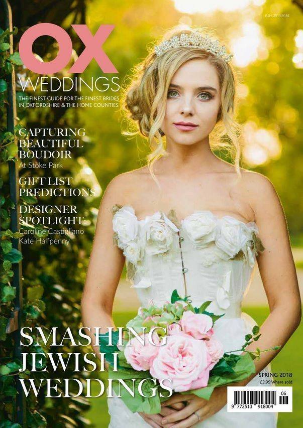 OX weddings luxury bridal wear designer Caroline Castigliano