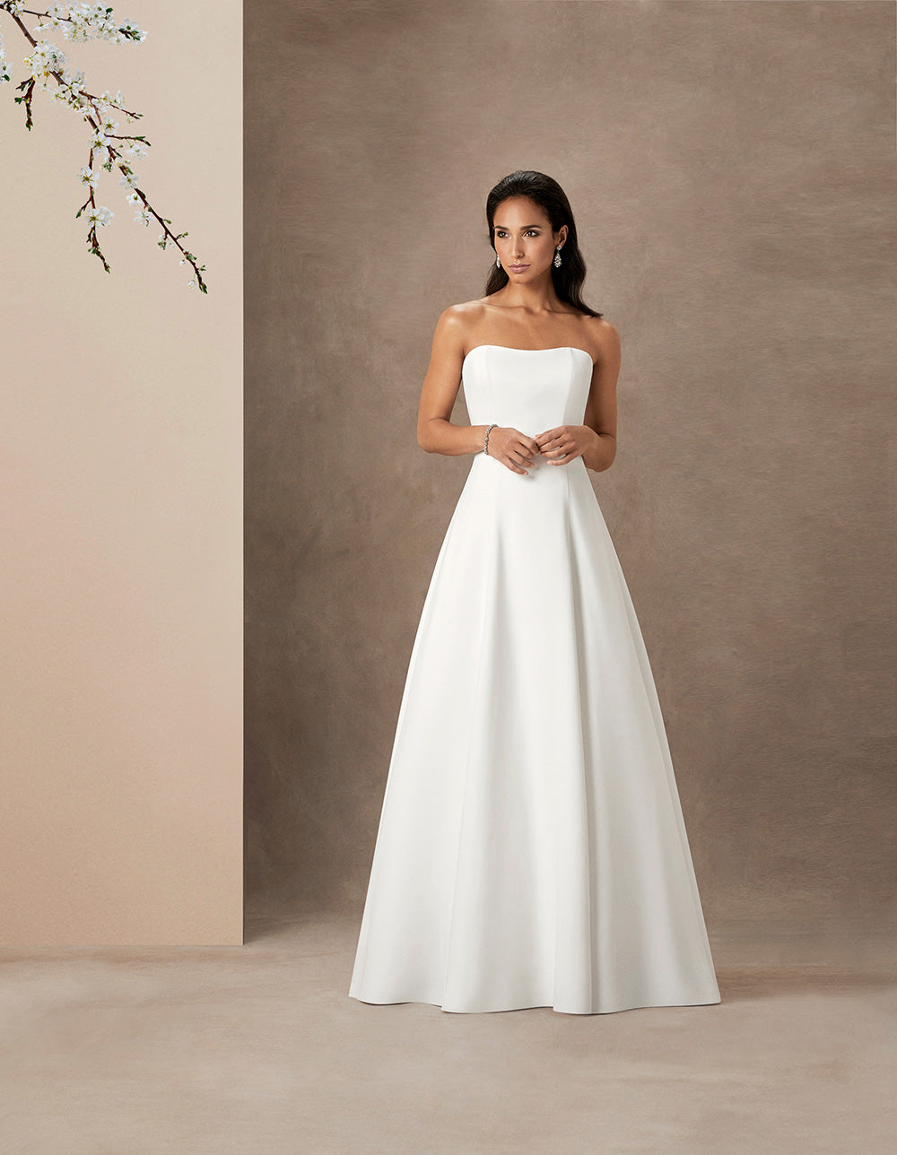 Aspen luxury wedding gown by Caroline Castigliano