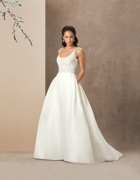 Chantel luxury wedding gown by Caroline Castigliano