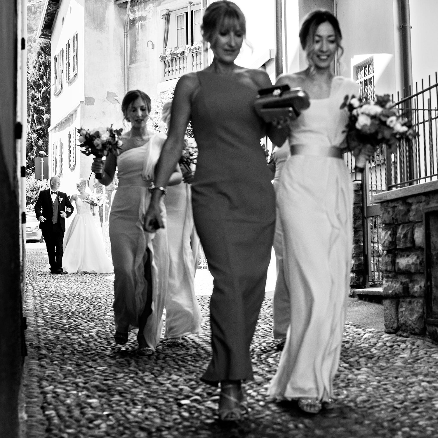 Hannah Lake Como Couture wedding dresses by Caroline Castigliano