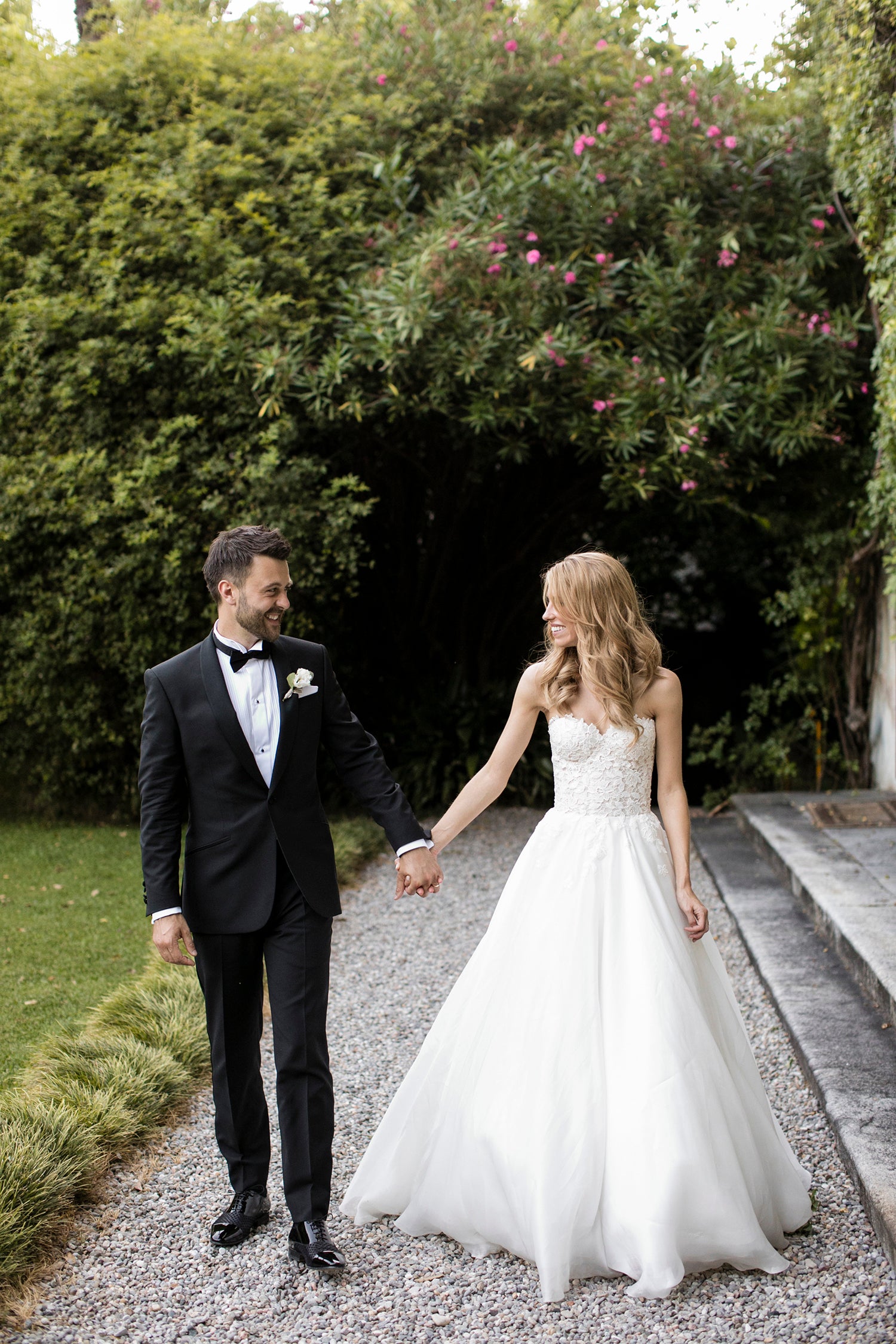 Hannah Lake Como Couture wedding dresses by Caroline Castigliano