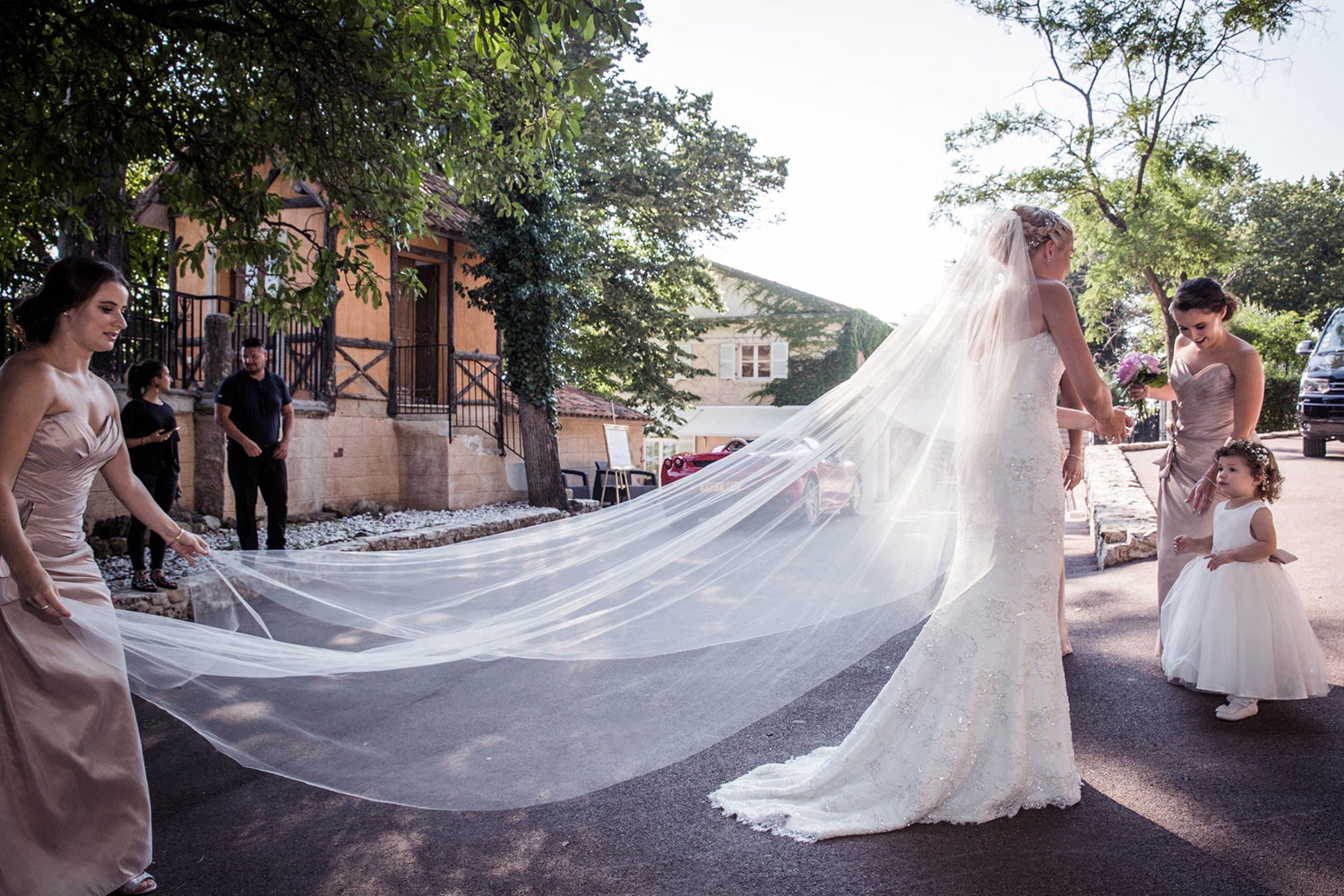 India luxury wedding gown by Caroline Castigliano