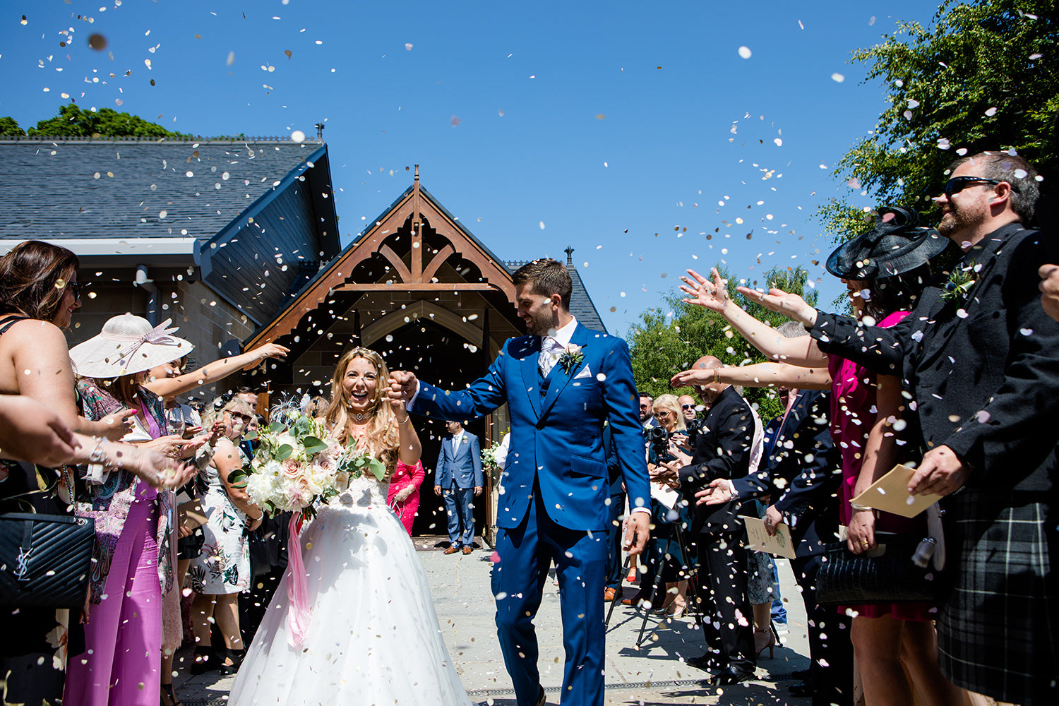 luxury wedding gowns by Caroline Castigliano